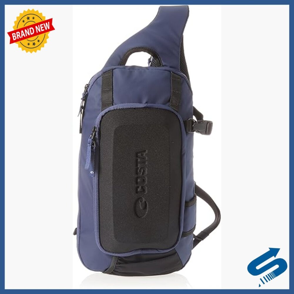 Unisex Sling Backpack 5.5L Water-Resistant for Fishing Gear Storage